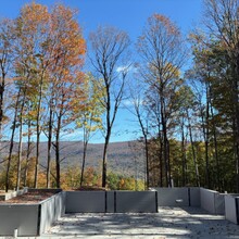 Custom built home under construction in Dorset, Vermont